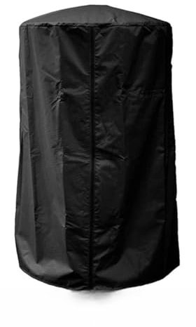 Outdoor heater cover Heavy Duty Gas Pyramid Terrace Heater Cover External Furniture Universal Cover Terrace Furniture Cover (Color : Black noir)