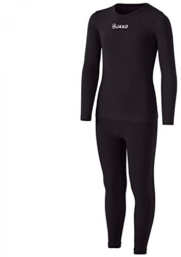 JAKO Mädchen Thermo-Unterwäsche Set Longsleeve + Long Tight C6353-08 140/152