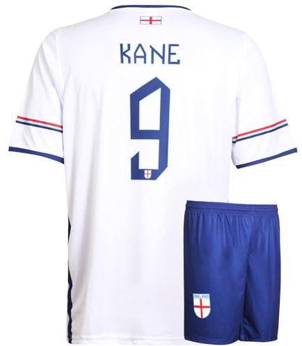England Fußball Trikot Set Kane Heim - Kinder und Erwachsene - Jungen - Sportsachen - Geschenk - Sport t Shirt - Sportbekleidung - Größe 140