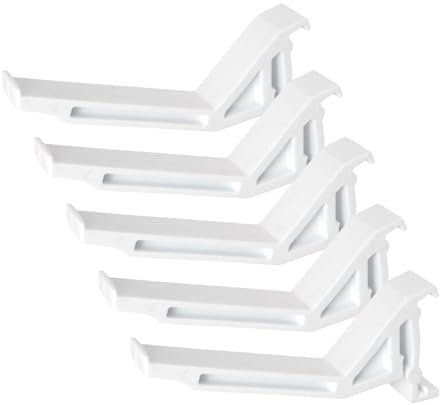 5 x TruMAX K2 Gutter Bracket C8043 Conservatory Guttering Replacement - White