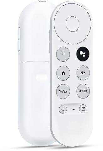 Ersatz für Chromecast Fernbedienung, Bluetooth Fernbedienung für Google Chromecast 4k Schnee Streaming Media Player, G9N9N Fernbedienung für Google TV GA01920 US/GA01920 US/GA01919 US/GA03131