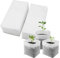 imSHHWcs 200 Sacs Non Tissés Biodégradables pour Semis/Plantation – Sac de Culture, Godets Semis & Sachets Graines (Pot Horticole sans Fond, Plateau Jardinage DIY)