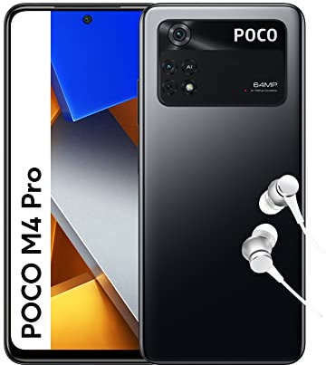 Xiaomi Poco M4 Pro - Smartphone 128GB, 6GB RAM, Dual Sim, Power Black (Reacondicionado)