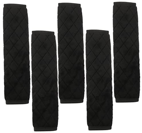 SEWACC Cuscino Per Spalle 5 Pezzi Fodere Per Auto e Imbottiture Morbide e Regolabili Cuscinetti Per Spallacci Comfort La Guida Trasporto