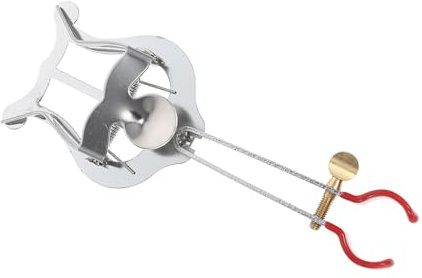 TOYANDONA Lyre Trompette en Métal Compacte, Clip de Partition Réglable pour Trompette et Cornet, Support Musical Portable pour Marche et Concert, Accessoire Instrument de Musique