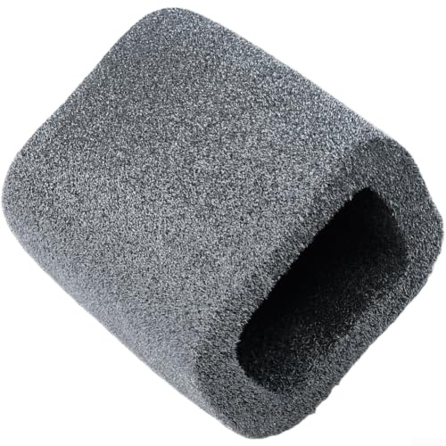 Cubierta de micrófono, para FIFINE AmpliGame AM8 compatible con filtro de parabrisas de espuma de felpa flocada accesorio de micrófono (gris 27A12)