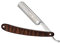 Golddachs Rasiermesser, blau, M