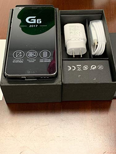 LG G6 Smartphone débloqué 4G (Ecran : 5,7 Pouces - 4 Go - Nano-SIM - Android) Noir