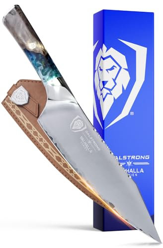 DALSTRONG Chef Knife - 20 cm - Valhalla Series - 9cr18mov Steel - Resin & Wood Handle - w/Sheath