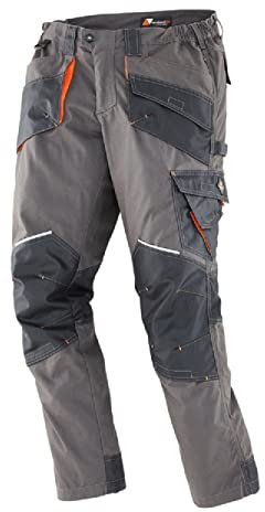 Terrax workwear Herren Arbeits-Bundhose dunkelgrau/schwarz (46)