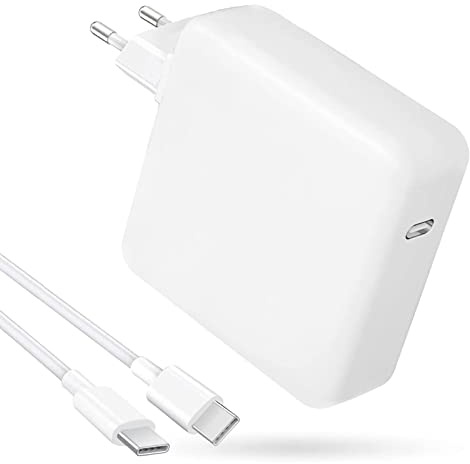 Mac Book Pro 96W USB C Ladegerät,USB C Netzteil Kompatibel mit Mac Book Pro 16, 15, 14, 13 Zoll MacBook Air,iPad,HP Asus Dell,mehr USB-C-Geräten, Schnell Netzteil 7,2 Fuß USB C zu C Ladekabel