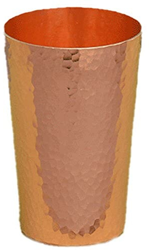 Baokuan Coppa di Rame Fatta a Mano in Bocca Larga Tazza di Rame Pura Tazza di Acqua retrò Tazza di Birra Solida Tazza di Tavolette Tavolo in Rame Accessori