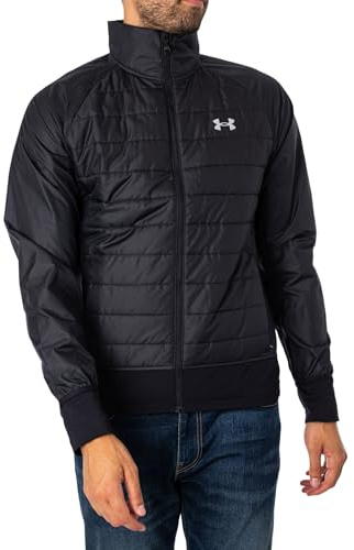 Under Armour Uomo Giacca Ibrida Da Corsa Isolata Storm, Black, XXL