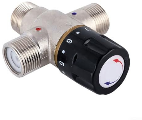 Temperature Stability with 34 Inch DN20 Solar Heater Thermostatic Mixing Valve, Suitable for Domestic Water Systems
