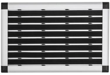 Doortex® Alumat Outdoor-Eingangsmatte, Schwarz - 40 x 60cm