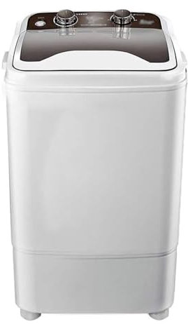 Genérico Lavadora Portátil de Carga Superior Compacta 7KG con Programación de Lavado y Deshidratación, Limpieza Profunda