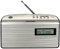 Grundig Music 7000 DAB+ Radio, schwarz/silber
