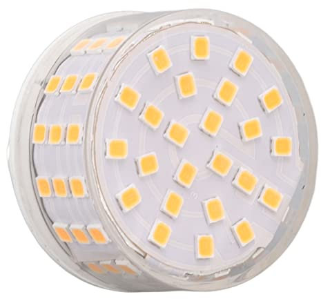 KIMISS Lampadina LED da 10 W, Perle Lampada E11 1000LM Senza Sfarfallio, Risparmio Energetico, Diametro 40 Mm, Lampada a Prova di per Lampadine con Base di Mais, Luce Calda (Luce calda)