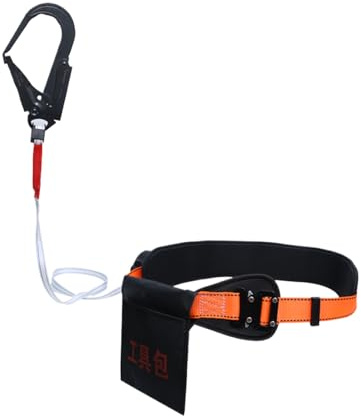 Renopfect Arnés de Escalada para Árboles | Cinturón de Escalada para Exteriores,Equipo de Seguridad Anticaída con Liberación Rápida para Trabajos en Altura y Sujeción de Estructuras