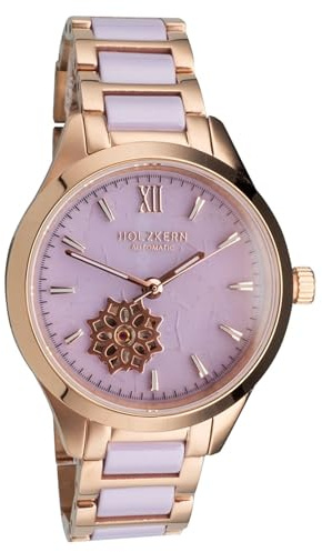 HOLZKERN Orologio da polso automatico da donna Kaleidoscopic