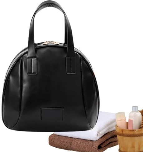 Neceser De Viaje,Estuche Plegable con Forma de Concha,Porta Cosméticos y Artículos de Higiene - para Mujeres Viaje Casa Hotel Camping Trabajo Gimnasio Vacaciones