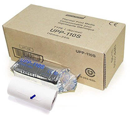 Sony Upp 110S Lot de 10 rouleaux de papier thermique 11 cm x 20 m