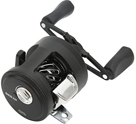 Fiskrulle, Baitcasting-rulle för Vattendroppar, Baitcaster för Fisketrumma med Lång Räckvidd Med NMB-lager Micro Object Baitcaster Fiskerulle, Långskottsrulle Fisketillbehör(DKS51 Vänsterhand)