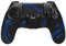 NITHO Manette Sans Fil pour PS4, Contrôleur Compatible avec PS4/PC/Android/iOS, Gamepad Manette de Jeu avec Double Vibration/Gyroscope à 6 Axes - Bleu
