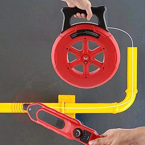 ANXYYDS Detector de Bloqueo de tuberías,localizador de tuberías de Agua,Herramienta de diagnóstico subterráneo,escáner de Pared,escáner de obstrucción,fontaneros,Instrumento,20M-110V