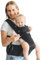 Momcozy Babytrage mit Hüftkissen, 2-in-1 Verstellbare & Abnehmbare Babytrage bis 20kg, Atmungsaktive Tragehilfe mit Lendenstütze für Eltern, Für Neugeborene & Kleinkinder, Schwarz