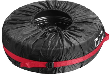Copriruota di scorta - Accessorio fuoristrada impermeabile 4x4, copertura per pneumatici, protezione per ruote, robusta protezione della ruota di scorta. Ideale per roulotte in jeep, rimorchi