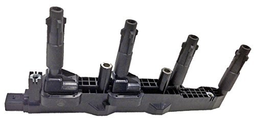 HELLA 5DA 358 000-191 Zündspule - 12V - 3-polig - Blockzündspule - geschraubt