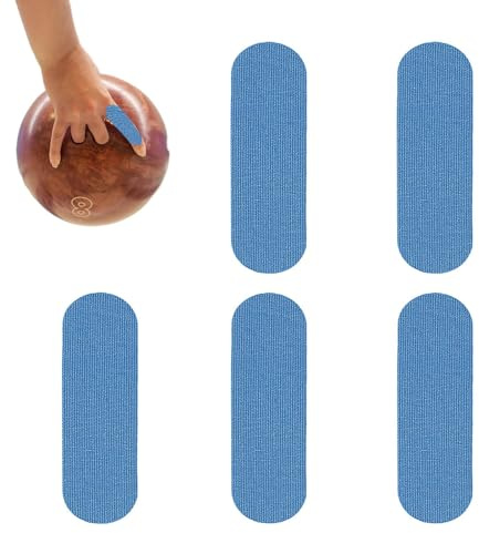 Tsuchiya Banda para el pulgar para bolos - Insertos para los dedos de bolos resistentes al desgaste | Banda de bolos para dedos, asas transpirables e inserciones para hombres y mujeres