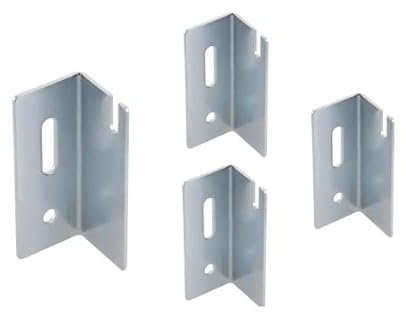 GENUEN® 4 x Universal Radiator Wall Brackets Enough for one Radiator