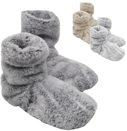 Vivezen - Boots, Bottes, Chaussons Chauffants Micro Ondes déhoussables - du 36 au 43 - Plusieurs Coloris
