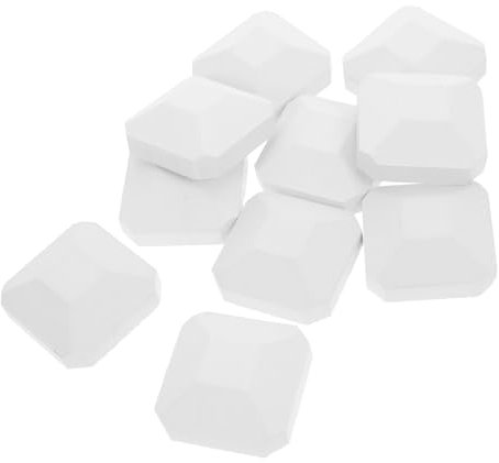 MAGICLULU Lot De 10 Briquettes De Cordiérite De Remplacement 2x2 Pouces Pour Barbecue à Gaz, Résistantes Haute Température, Diffusion Uniforme Chaleur, Entretien Facile, Compatibles Avec Turbo