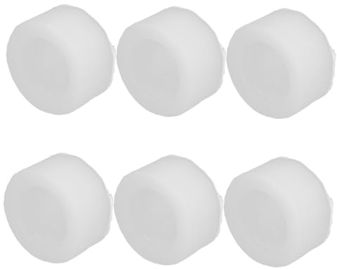 SMASOLO 6 Piezas Molde para Macarons Flexible y Reutilizable Moldes para Pasteles Galletas y Manualidades Silicona de Alimenticio Transparente