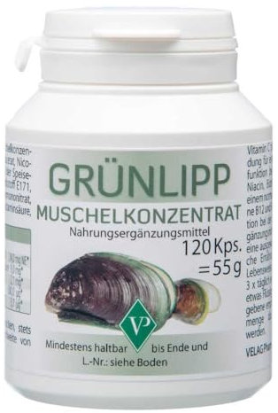 Grünlippmuschel Konzentrat Kapseln
