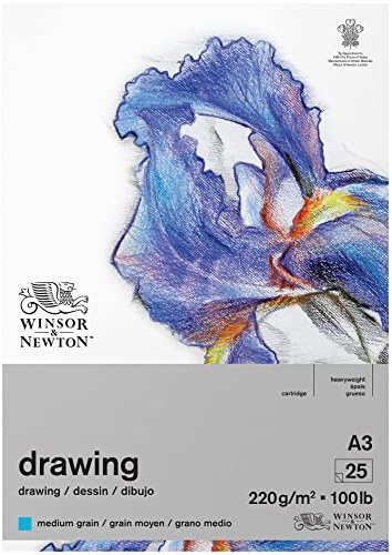 Winsor & Newton ritpapper, vit, DIN A3, 6689748