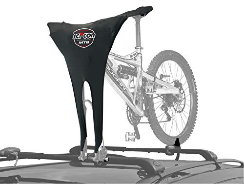 SCICON Bike Defender MTB - Mountain Bike Bra - Road Trip Protection - Protect Your MTB During Travel - Black