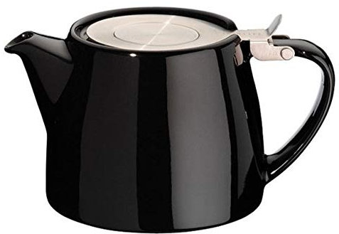 Tea People FORLIFE FST-530-BLK Stump Teapot, 530 ml, Graphite, Ceramic