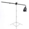 Studio Lighting Boom Arm with Clamp for Photography, 79-140cm Adjustable Boom Arm for Light Stand Microphone Flashlight LED Video Light Softbox