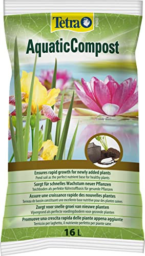 Tetra Pond AquaticCompost Teicherde - speziell für Teichpflanzen entwickelte Teichboden-Mischung, 16 L