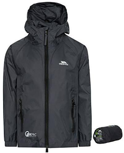 Trespass Kids Packaway Waterproof Jacket Qikpac