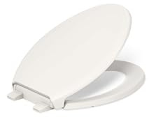 Kohler 4733-RL-96 GLENBURY READYLATCH Quiet Close Elongated Toilet SEAT, Biscuit