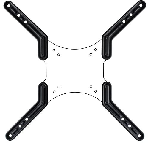 Plaques d'adaptation VESA - pour Support TV LCD LED OLED Plasma Curved - Extension de VESA 200 à 300 et 400 - Noir Modèle : AD22B