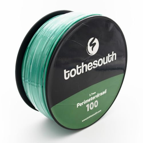To the South® 2,7mm Perimeterdraht/Begrenzungsdraht passend für PARKSIDE Mähroboter - Länge: 100 Meter