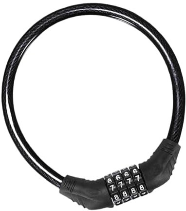 Fahrrad-Zahlenschloss,Fahrrad-Zahlenschloss | 4-stelliges robustes schlüsselloses Fahrradschloss | Rücksetzbares Diebstahlschutz-Fahrradschloss für Elektroroller, Fahrräder, Motorräder, Roller, Türen