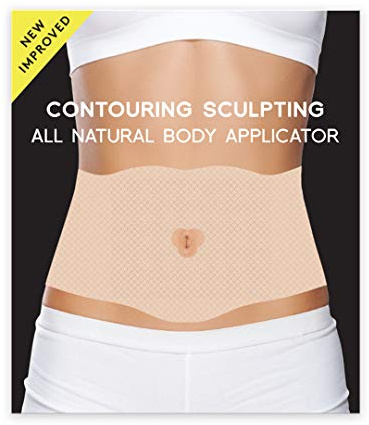 Envoltura aplicadora de contorno corporal totalmente natural que esculpe el vientre para definirlo - Envoltura aplicadora corporal nueva y mejorada fácil de usar - por Shape and Tone(5 wraps)