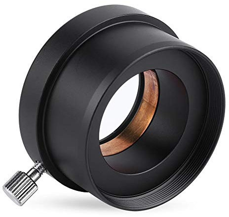 VBESTLIFE Astronomie-Teleskop-Okular Adapter, Profi-Metall 2 Zoll bis 1,25 Zoll-Teleskop-Okularmontage-Objektiv-Adapterring